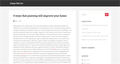 Desktop Screenshot of happykidsincblog.com